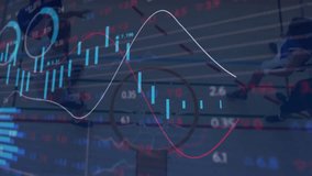 Grid fading in triggers overlay tracking player dunk momentum with animated financial charts court. Finance, analytics, technology, sports, visualization, performance, interior - Powered by Shutterstock - Get 15% off with code: PIKWIZARD15
