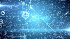 Central glow initiating node creation, nodes expanding, linking chemical formulas for data display. Scientific, innovation, technology, molecular, digital, futuristic, analysis - Powered by Shutterstock - Get 15% off with code: PIKWIZARD15