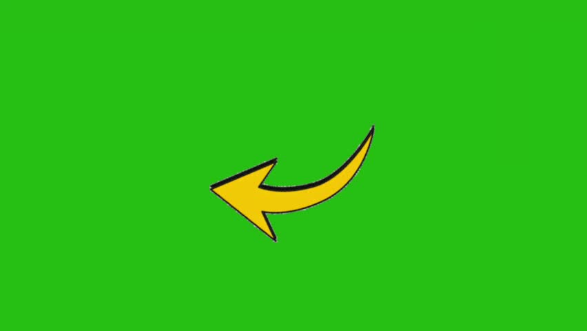 Left turn Arrow sign, Turn left sign symbol animation on green screen, Vector graphic of a uk turn left road sign. It consists of a white arrow bent to the left, Highway Code Traffic Sign road.