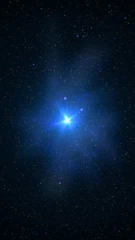 Starry sky space galaxy stars blue Abstract glowing galaxy stars animation journey through space background. star zoom Hyperspace jump the stars to a distant space. 4K traveling through star fields