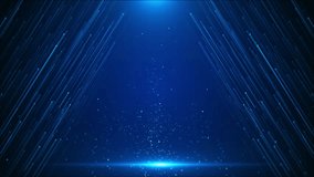 Abstract tech background connected dots, lines. Digital network, data transfer, connection. Cyber security, AI, cloud computing, big data processing. Modern Big data abstract technology Matrix 3D - Powered by Shutterstock - Get 15% off with code: PIKWIZARD15