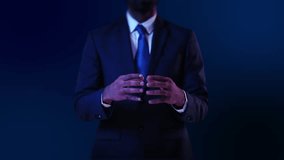 Businessman hands hold solution idea concept. creative light bulbs with marketing network, planning strategy, analysis and development, modern technology, Innovative of new idea. AI Machine Learning - Powered by Shutterstock - Get 15% off with code: PIKWIZARD15