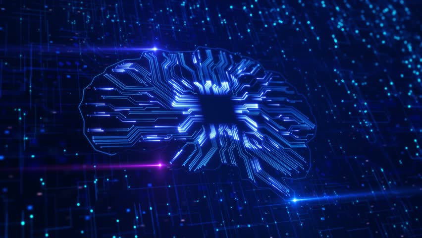 3D Future tech machine learning, face outline circuit board Digital Mind Brain AI, Machine learning Artificial Intelligence Technology engineering. Big Data Array Concept. Business, Internet network - Powered by Shutterstock - Get 15% off with code: PIKWIZARD15