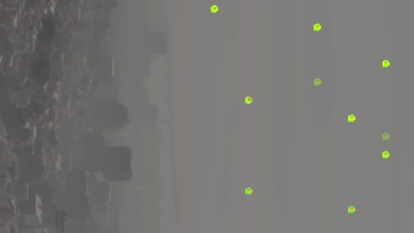 Animation of binary coding and stock market data processing against aerial view of cityscape. Global economy and business technology concept - Powered by Shutterstock - Get 15% off with code: PIKWIZARD15