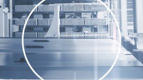 Social media icons and notifications with data processing over computer server room. Social media, communication networks and digital interface technology, digitally generated video. - Powered by Shutterstock - Get 15% off with code: PIKWIZARD15