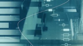 Global financial data and analytics animation over business office background. Finance, statistics, economy, management - Powered by Shutterstock - Get 15% off with code: PIKWIZARD15