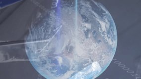 In school, animation of stock market data overlaying healthcare professionals wearing masks. Finance, statistics, technology, economy, analysis - Powered by Shutterstock - Get 15% off with code: PIKWIZARD15