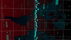 Visualizing global financial data, animation with graphs and world map overlay. Finance, economy, analytics, globalization, data visualization, statistics - Powered by Shutterstock - Get 15% off with code: PIKWIZARD15