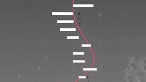 Showing financial data analysis, candlestick chart with blue and red trend lines. Finance, stock market, trading, investment, analytics, trends - Powered by Shutterstock - Get 15% off with code: PIKWIZARD15