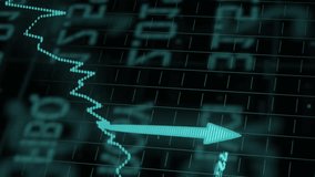 Digital financial data and graphs processing animation over grid background. Finance, data analysis, technology, economy, analytics, investment - Powered by Shutterstock - Get 15% off with code: PIKWIZARD15