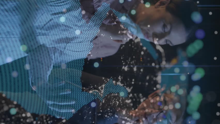 Analyzing digital data, businesswoman using futuristic animation interface in office. Technology, innovation, analytics, workspace, analysis - Powered by Shutterstock - Get 15% off with code: PIKWIZARD15