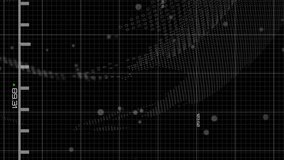 Animation of statistical data processing over grid network against spinning globe. Global networking and business data technology concept - Powered by Shutterstock - Get 15% off with code: PIKWIZARD15