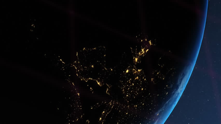 Animation of data processing over globe. Global cyber security, computing, digital interface and data processing concept digitally generated video. - Powered by Shutterstock - Get 15% off with code: PIKWIZARD15