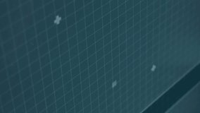 Animation of network of connections, data processing and scope scanning over blue background. Technology and digital interface concept digitally generated video. - Powered by Shutterstock - Get 15% off with code: PIKWIZARD15