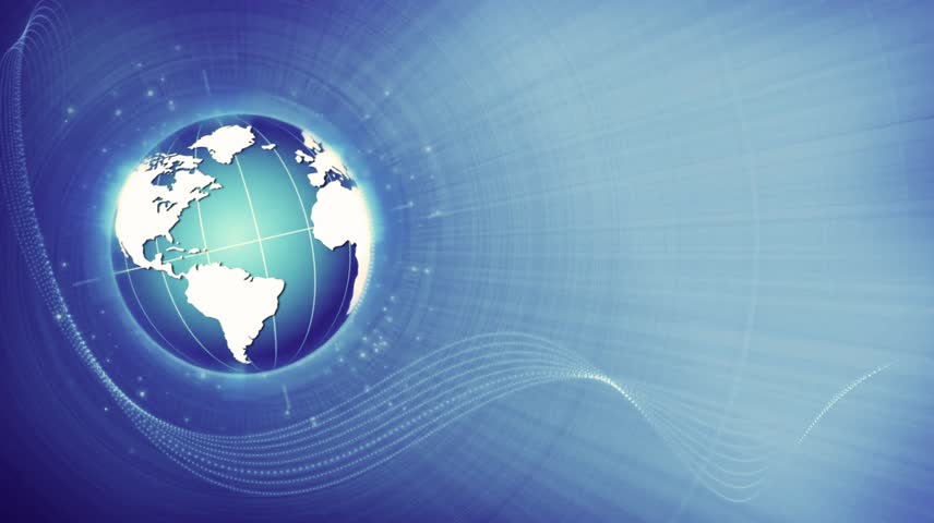 Global News Background with Thematic Title Plate – Professional Broadcast Template for Headlines, International Reports, and TV News