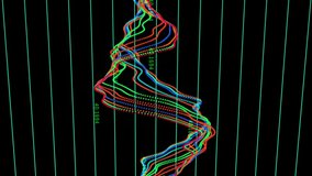 Animation of financial data processing over world map on black background. global finances, data processing and digital interface concept digitally generated video. - Powered by Shutterstock - Get 15% off with code: PIKWIZARD15