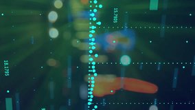 Composite video of financial data processing against night city traffic. Global finance and technology concept - Powered by Shutterstock - Get 15% off with code: PIKWIZARD15