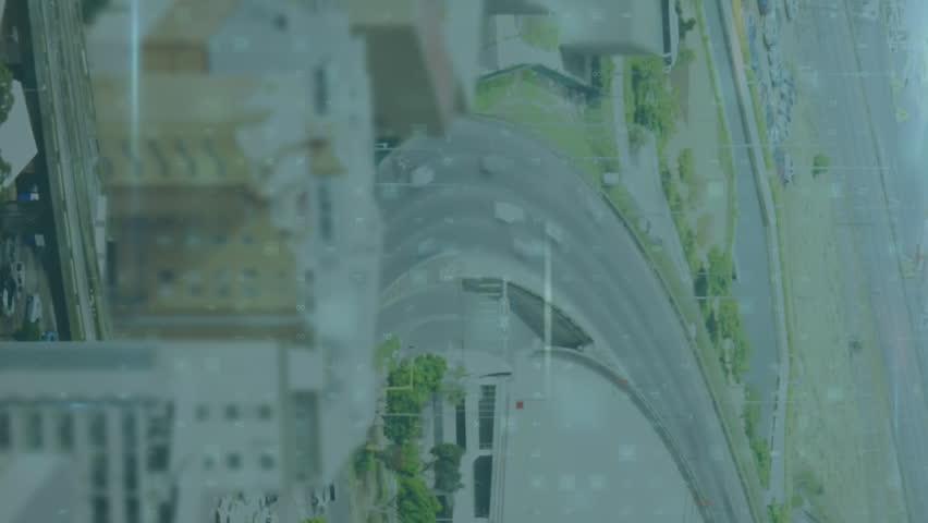 Animation of virus warning over cityscape. Data processing, network, digital security and technology concept digitally generated video. - Powered by Shutterstock - Get 15% off with code: PIKWIZARD15