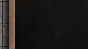 Animation of white sports court with game plan over black board against abstract background. Digitally generated, hologram, illustration, sports, strategy, education and competition concept. - Powered by Shutterstock - Get 15% off with code: PIKWIZARD15