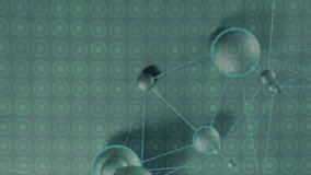 Animation of network of connections over neon sports stadium. Sport, technology and digital interface concept digitally generated video. - Powered by Shutterstock - Get 15% off with code: PIKWIZARD15