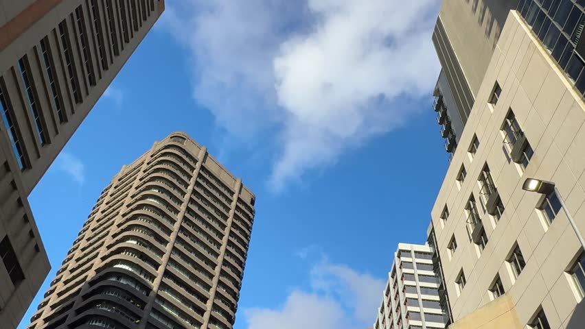 City centre showing skyscrapers. Could be any where on the world. Cape Town, South Africa.