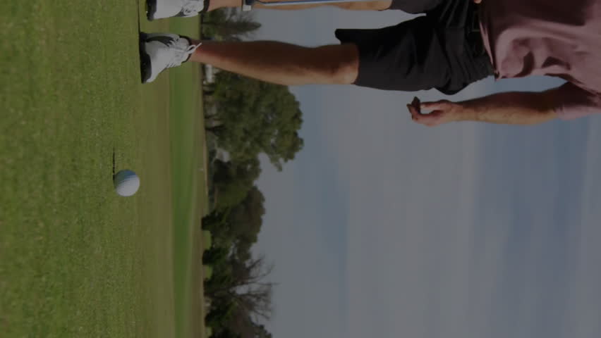 Preparing to putt, golfer focusing with financial graph animation overlay. concentration, sports, strategy, finance, investment, analysis - Powered by Shutterstock - Get 15% off with code: PIKWIZARD15