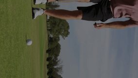 Preparing to putt, golfer focusing with financial graph animation overlay. concentration, sports, strategy, finance, investment, analysis - Powered by Shutterstock - Get 15% off with code: PIKWIZARD15