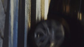 Animation of data charts overlaying industrial machinery with gears turning. Industry, analytics, technology, automation, engineering - Powered by Shutterstock - Get 15% off with code: PIKWIZARD15