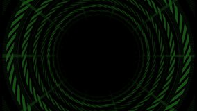 Animation of futuristic green data visualizations and graphs in tunnel design. Technology, digital, analytics, innovation, cyberspace, matrix - Powered by Shutterstock - Get 15% off with code: PIKWIZARD15