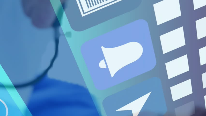 Animation with digital icons, child and adult interacting, school technology focus. education, e-learning, interaction, innovation, teaching, growth - Powered by Shutterstock - Get 15% off with code: PIKWIZARD15