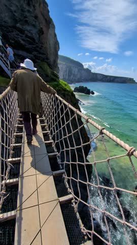 Carrick a Rede Rope Bridge Northren Ireland 