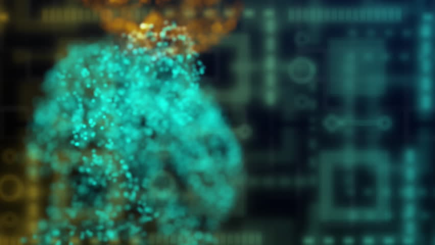 Animation of online biometric fingerprint, data processing over computer circuit board. Global online security, data processing, digital interface and connections concept digitally generated video. - Powered by Shutterstock - Get 15% off with code: PIKWIZARD15