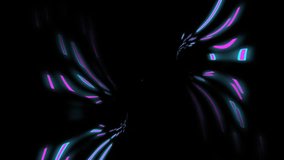 Animation of qr code and data processing over light trails. Global computing, connections, digital interface, computing and data processing concept digitally generated video. - Powered by Shutterstock - Get 15% off with code: PIKWIZARD15