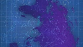 Animation of digital interface online security padlock and chains over flickering world map in background. Global technology data security finance business concept digitally generated image. - Powered by Shutterstock - Get 15% off with code: PIKWIZARD15