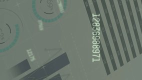 Digital animation of multiple changing numbers against financial data processing. global finances and economy concept - Powered by Shutterstock - Get 15% off with code: PIKWIZARD15