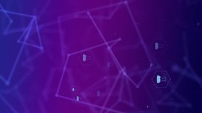 Animation of network of medical icons over data processing. Global science, medicine, research, computing and data processing concept digitally generated video. - Powered by Shutterstock - Get 15% off with code: PIKWIZARD15