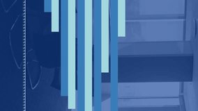 Animation of financial data processing over empty office. Global finance, business, connections, computing and data processing concept digitally generated video. - Powered by Shutterstock - Get 15% off with code: PIKWIZARD15