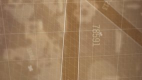 Animation of data processing with globe on orange background. Global finances, business and digital interface concept digitally generated video. - Powered by Shutterstock - Get 15% off with code: PIKWIZARD15