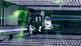 Animation of social media data processing over computer servers. Global social media, connections, cloud computing and data processing concept digitally generated video. - Powered by Shutterstock - Get 15% off with code: PIKWIZARD15