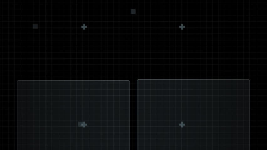 Animation of interface with microprocessor connections, statistical and stock market data processing. Global economy and business interface technology concept - Powered by Shutterstock - Get 15% off with code: PIKWIZARD15