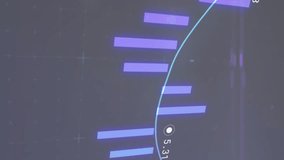 Animation of financial data processing over security padlock. Global business, finances, computing and data processing concept digitally generated video. - Powered by Shutterstock - Get 15% off with code: PIKWIZARD15