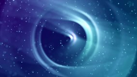 Ethereal animated background with a soft, swirling blue and purple vortex, and floating light particles, representing a cosmic wormhole or magical portal. - Powered by Shutterstock - Get 15% off with code: PIKWIZARD15