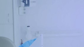 Medical professional using tablet with 287,453 Followers animation over. Healthcare, technology, digital, social media, innovation, follower count - Powered by Shutterstock - Get 15% off with code: PIKWIZARD15