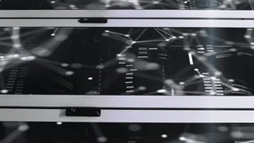 Animation of digital data graphs overlaying server racks in data center. Technology, data analytics, information technology, cybersecurity, networking, infrastructure - Powered by Shutterstock - Get 15% off with code: PIKWIZARD15