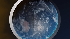 Animation of loading hourglass and circle icon over globe. global networks, data processing, connections and digital interface concept digitally generated video. - Powered by Shutterstock - Get 15% off with code: PIKWIZARD15