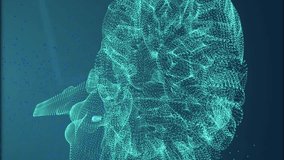 Animation of dna strand and brain over data processing and chemical formula on black background. Global science, medicine, computing and digital interface concept digitally generated video. - Powered by Shutterstock - Get 15% off with code: PIKWIZARD15