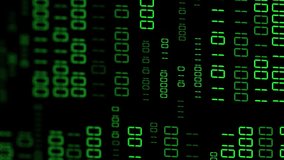 Binary code animation overlaying American flag background. Technology, USA, digital, data, matrix - Powered by Shutterstock - Get 15% off with code: PIKWIZARD15