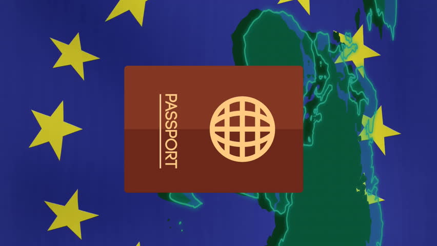 Passport animation over world map with clocks showing different time zones. Travel, global, international, timezones, journey - Powered by Shutterstock - Get 15% off with code: PIKWIZARD15