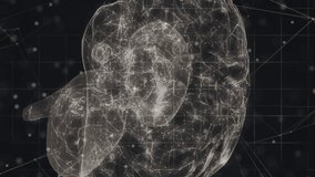 Digital animation of human brain and dna structure spinning against network of connections. computer interface and medical research technology concept. - Powered by Shutterstock - Get 15% off with code: PIKWIZARD15