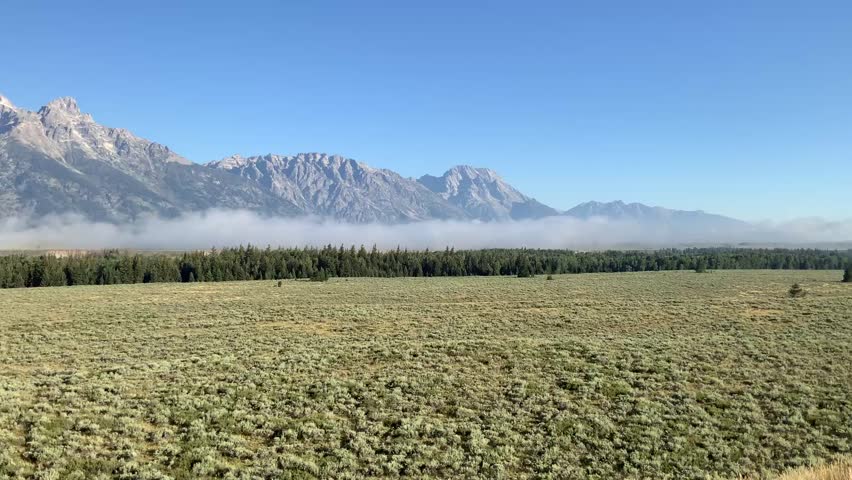 Grand Teton National Park Mountain Range Wyoming